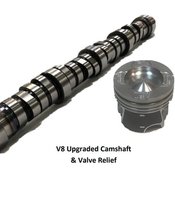 CU - CAMSHAFT - FLYCUT PISTON